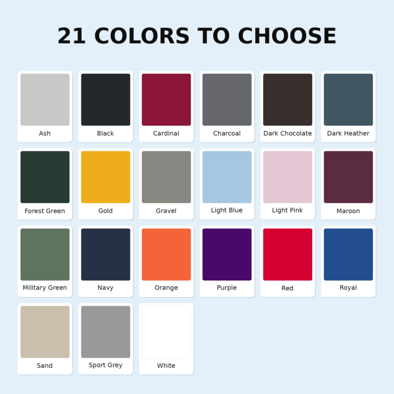 5000 color chart