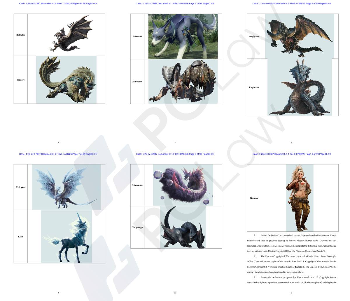 Monster Hunter registered