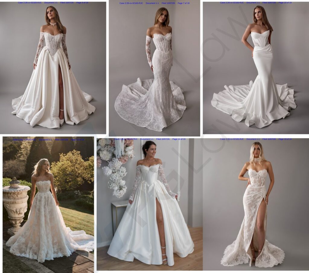 Blanche Bridal Works registered